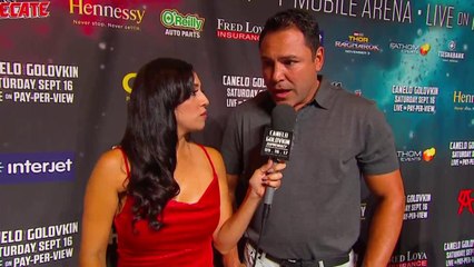 Oscar De La Hoya "this is going to be a war"