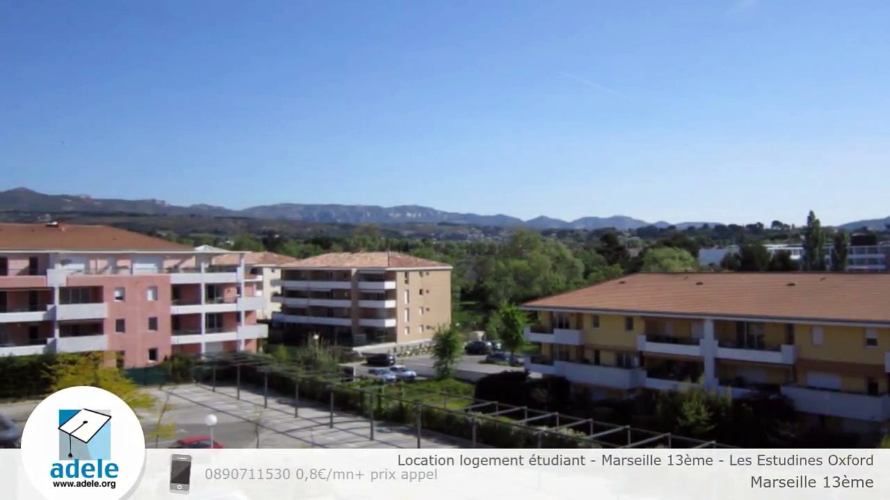 Location logement étudiant - Marseille 13ème - Les Estudines Oxford
