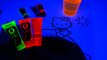 Hello Kitty Neon Painting Black Light Fun for Kids - DIY