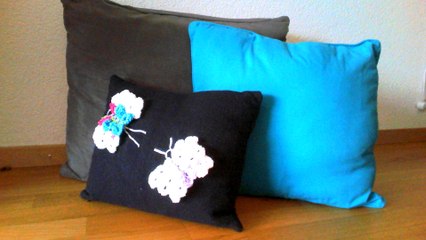 Pequeño cojin de suspiros (Mariposas) parte 2 de 2