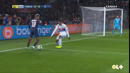 Neymar VS Kenny Tete (PSG-Lyon)