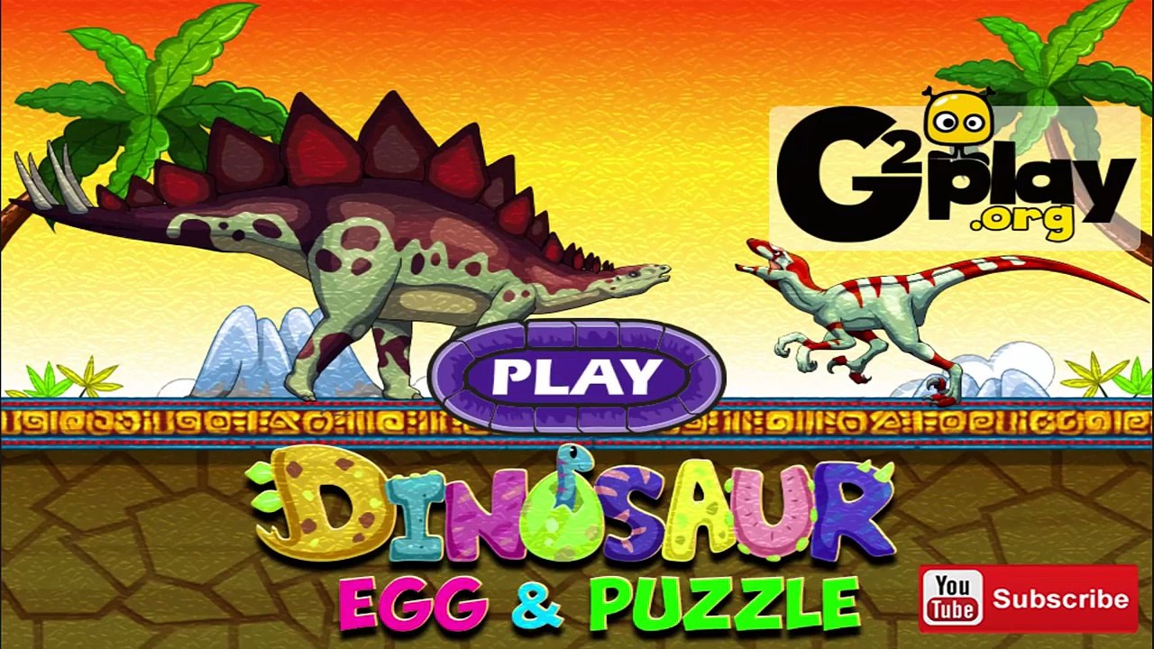 Dinosaur Egg & Puzzle (7 Dinosaurs) | Eftsei Gaming