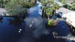 Drone footage highlights the scale of flooding in Florida