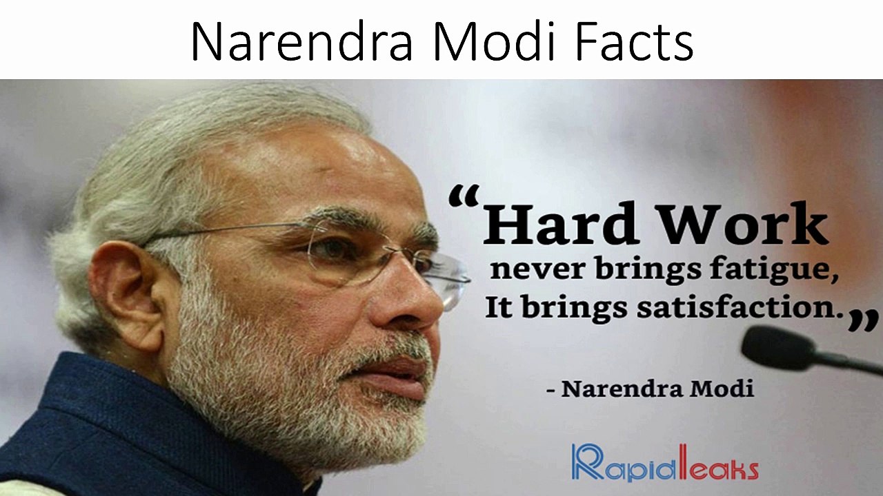 Narendra Modi Facts - RapidLeaks