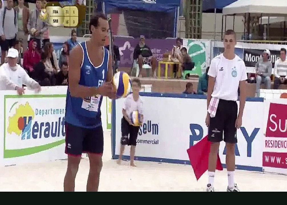 Youssef service vs serbie