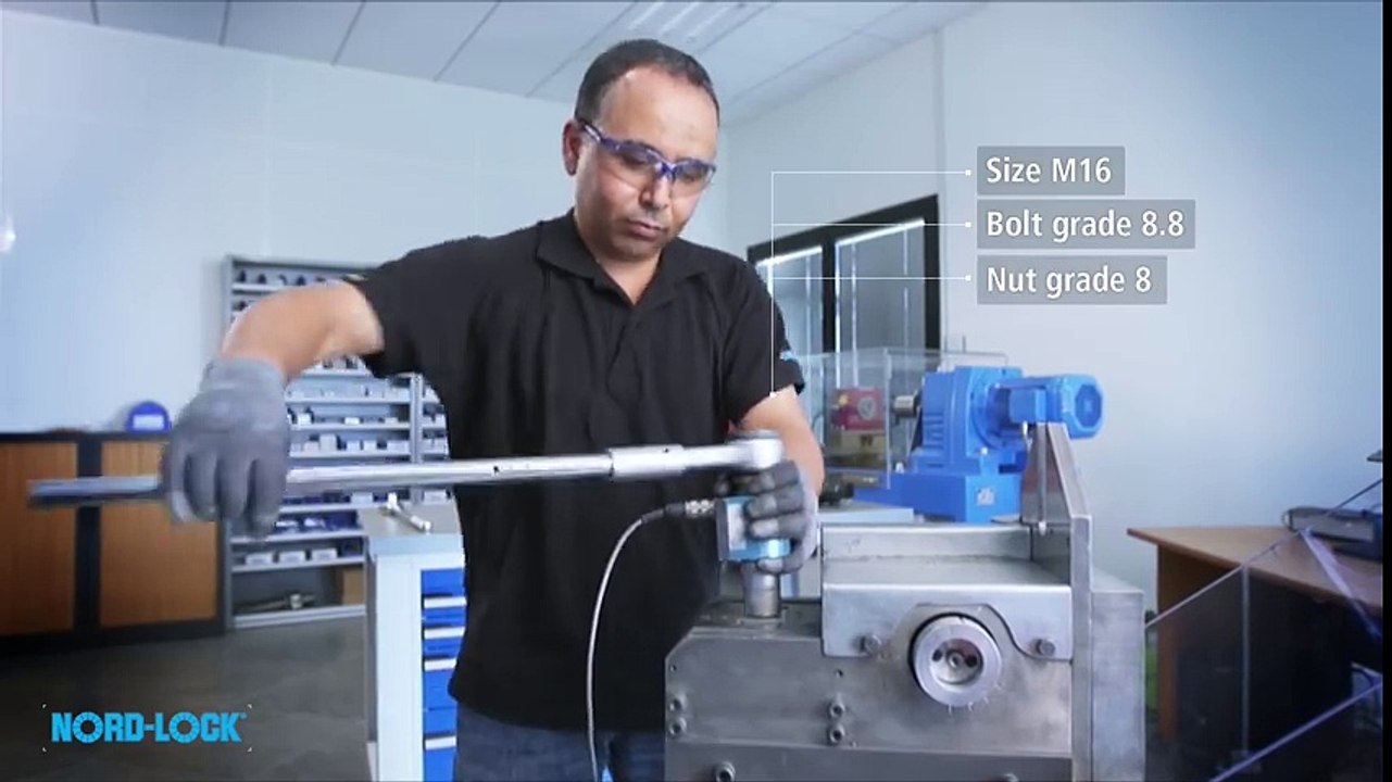 Nord-Lock Wedge-Locking Washers - Junker Vibration Test
