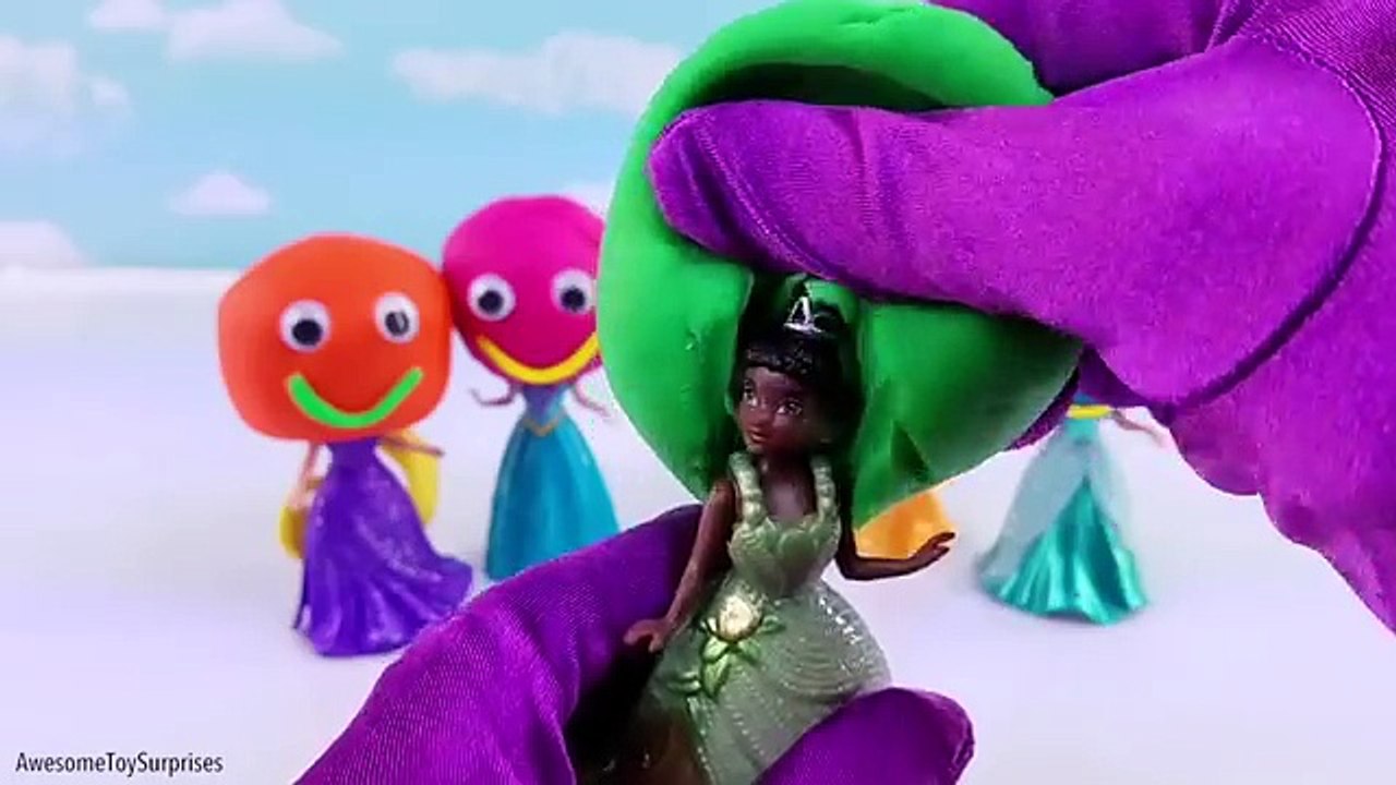 Les meilleures les couleurs visages la famille doigt gelé Apprendre Princesse vidéo Moana disney playdoh smiley fo