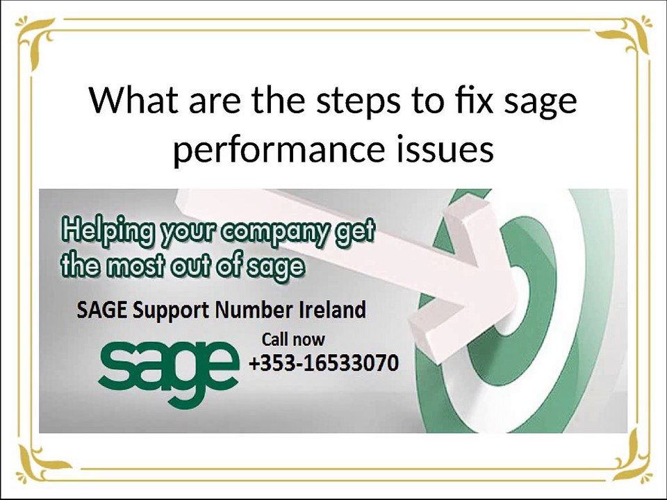 What_are_the_steps_to_fix_sage_performance_issues