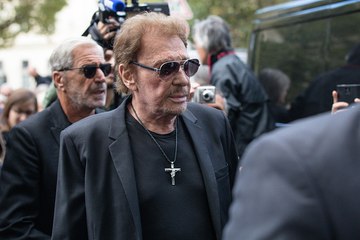 Johnny Hallyday fête les 20 ans d'Emma Smet