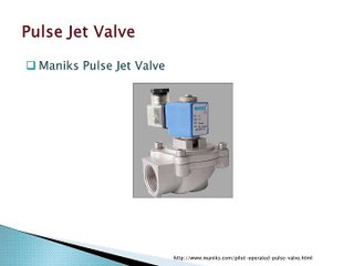 Keeping Maniks pulse jet valves in smart working condition is key to maintaining efficiency in a dust collection system