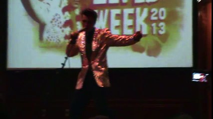 Brycen Katolinsky sings 'One Night' Elvis Week 2013