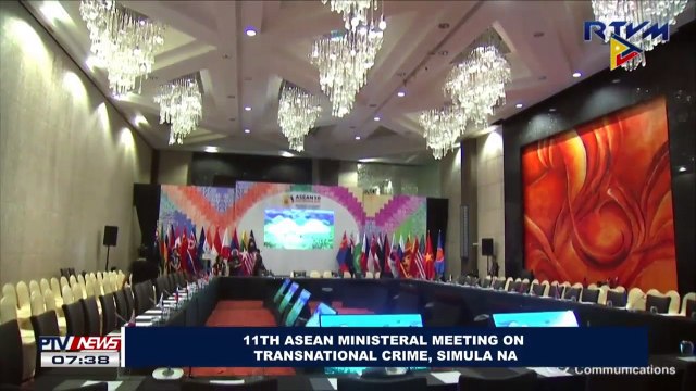 11th ASEAN Ministerial Meeting on Transnational Crime, simula na