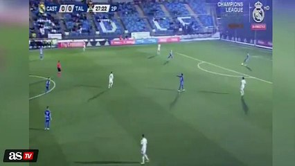 Le geste splendide mais très risqué de Luca Zidane