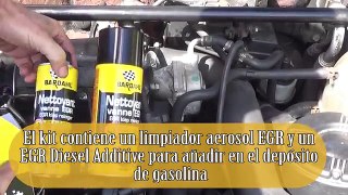 Limpieza de válvula EGR SIN DESMONTAR - Prueba kit limpiador Antes / Después