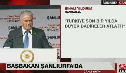 Binali Yıldırım: Enerjimizi FETÖ'yle, PKK'yla, DEAŞ'la mücadeleye harcamayacağız