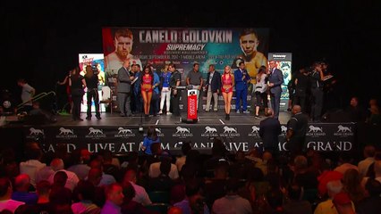 Diego De La Hoya v RandyCaballero - Full Weigh In