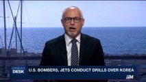 i24NEWS DESK | U.S. bombers, jets conduct drills over Korea | Monday, September 18th 2017