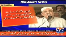 KPK ko hum mushkilat se nikalain gay - Asif Zardari criticizes Imran Khan