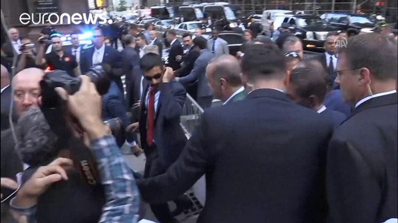 Cumhurbaşkanı Erdoğan, BM Genel Kurulu için New York'ta