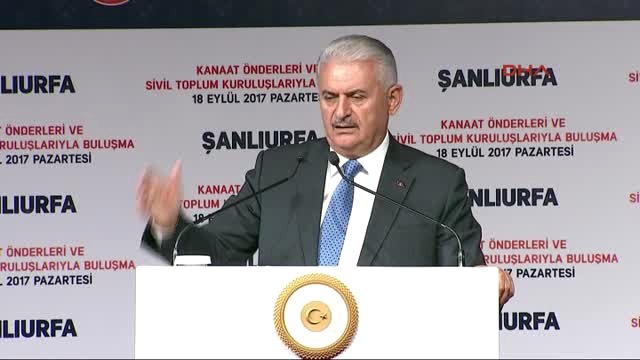 Şanlıurfa Başbakan Binali Yıldırım Stk Temsilcileri ile Buluştu 6