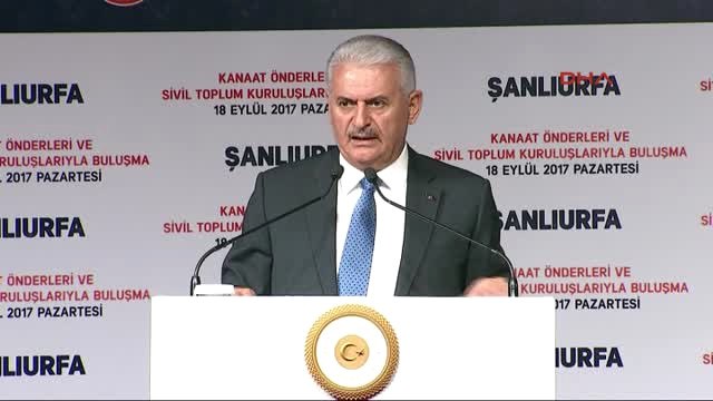 Şanlıurfa Başbakan Binali Yıldırım Stk Temsilcileri ile Buluştu 5