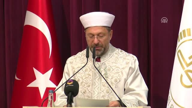 Ali Erbaş: Cehalet Ancak İlimle Zulümat Ancak Hidayetle Yok Edilebilir