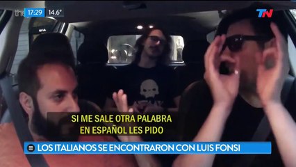 Los tanos se encontraron con Luis fonsi y despacito