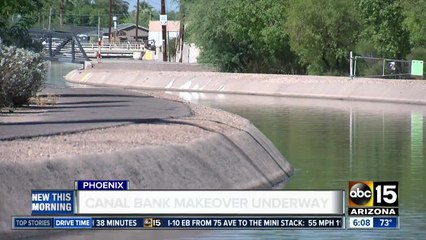 Phoenix-area canal banks getting a makeover