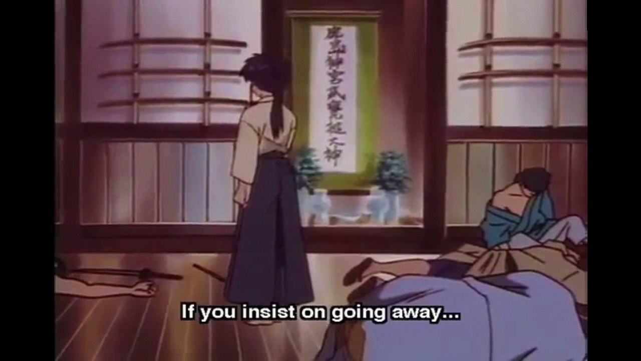 Rurouni Kenshin Himura decided to stay at Kamiya Dojo