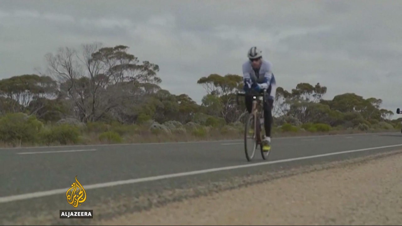 Cyclist to finish record-breaking ‘80 days around the world’