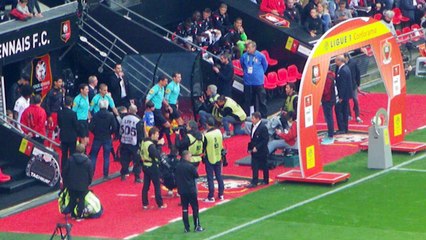 17/09/17 : SRFC-OGCN : entrée des équipes