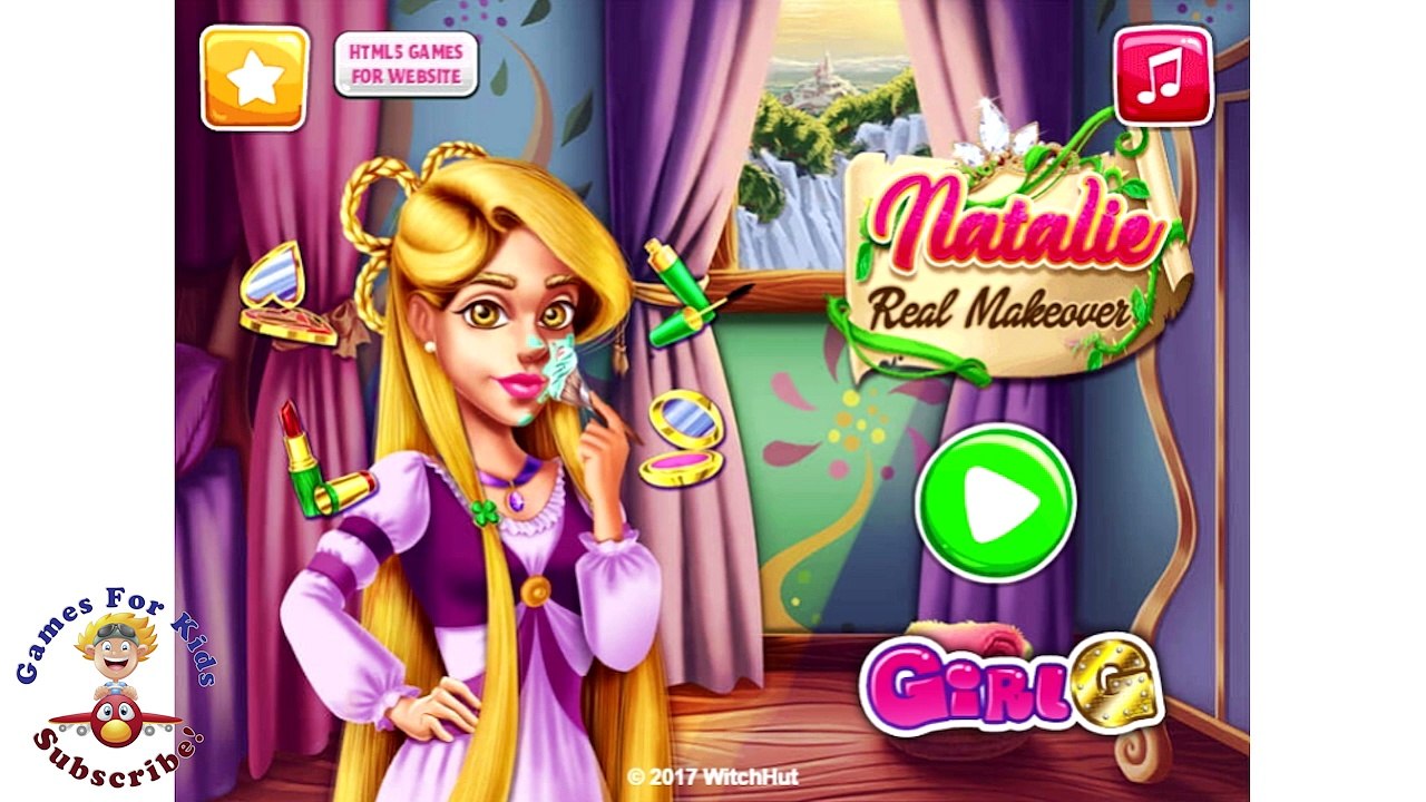 Baby Gameplay Facial Games  Natalie Real Makeover - Games for Kids