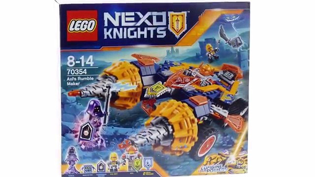 Lego Nexo Knights 70354 Axl´s Rumble Maker - Lego Speed Build Review