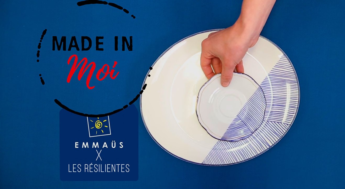 DIY by Emmaüs : relookez votre vieille vaisselle !