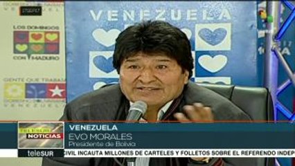 Evo Morales: Fidel y Chávez son los hombres más solidarios del mundo