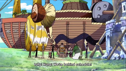 Luffy wasted the time looking for a Beetle - Going Merry Flying Model #537
