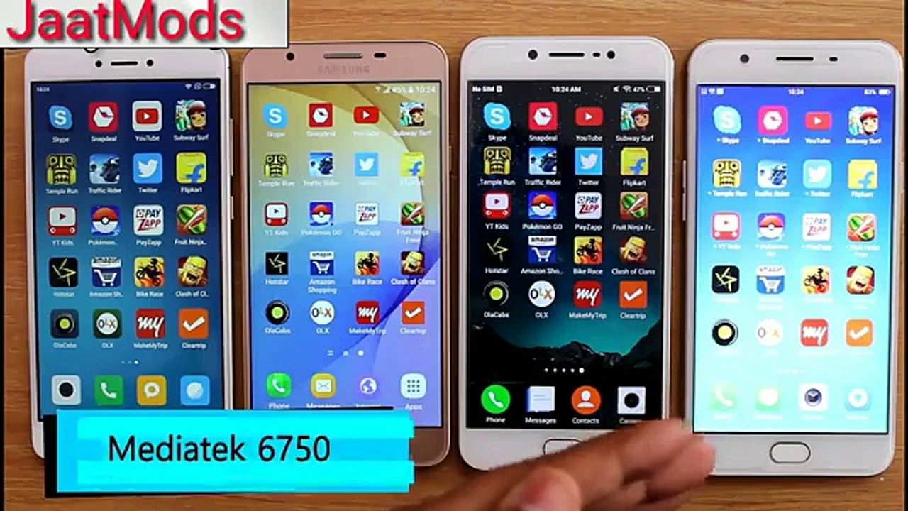 Phone comparison redmi note 4  samsung j7 prime vivo v5  oppo F1s
