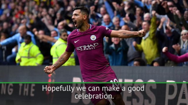 Guardiola hopes Man City celebrate 'legend' Aguero as record nears