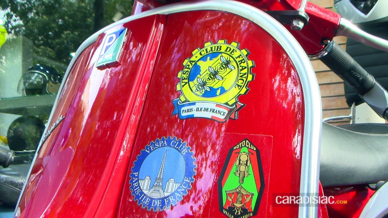 Vespa Parade 2017 : défilé remarqué dans les rues de Paris