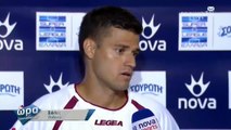 4η ΑΕΛ-Ατρόμητος 0-0 2017-18 Λεοζίνιο, Λαγός δηλώσεις  (Novasports)