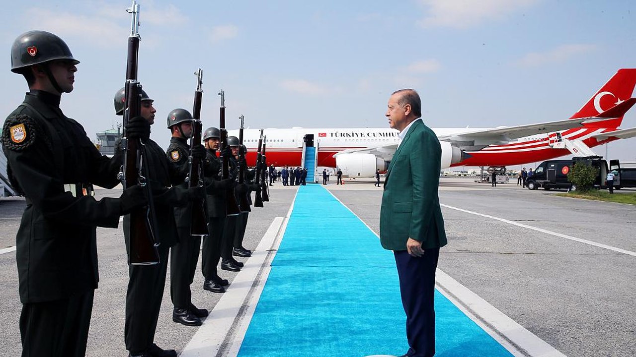 Erdogan: Mit neuen Bodyguards in die USA