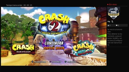 Transmisión de PS4 sam037uel crash bandicoot n sane trilogy (7)