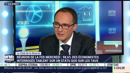 Le Club de la Bourse: Wilfrid Galand, Vincent Lequertier et Mikaël Jacoby - 18/09