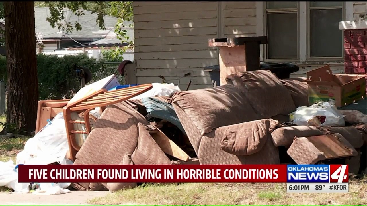 Mother Arrested After 5 Children Found Living in Deplorable Conditions ...