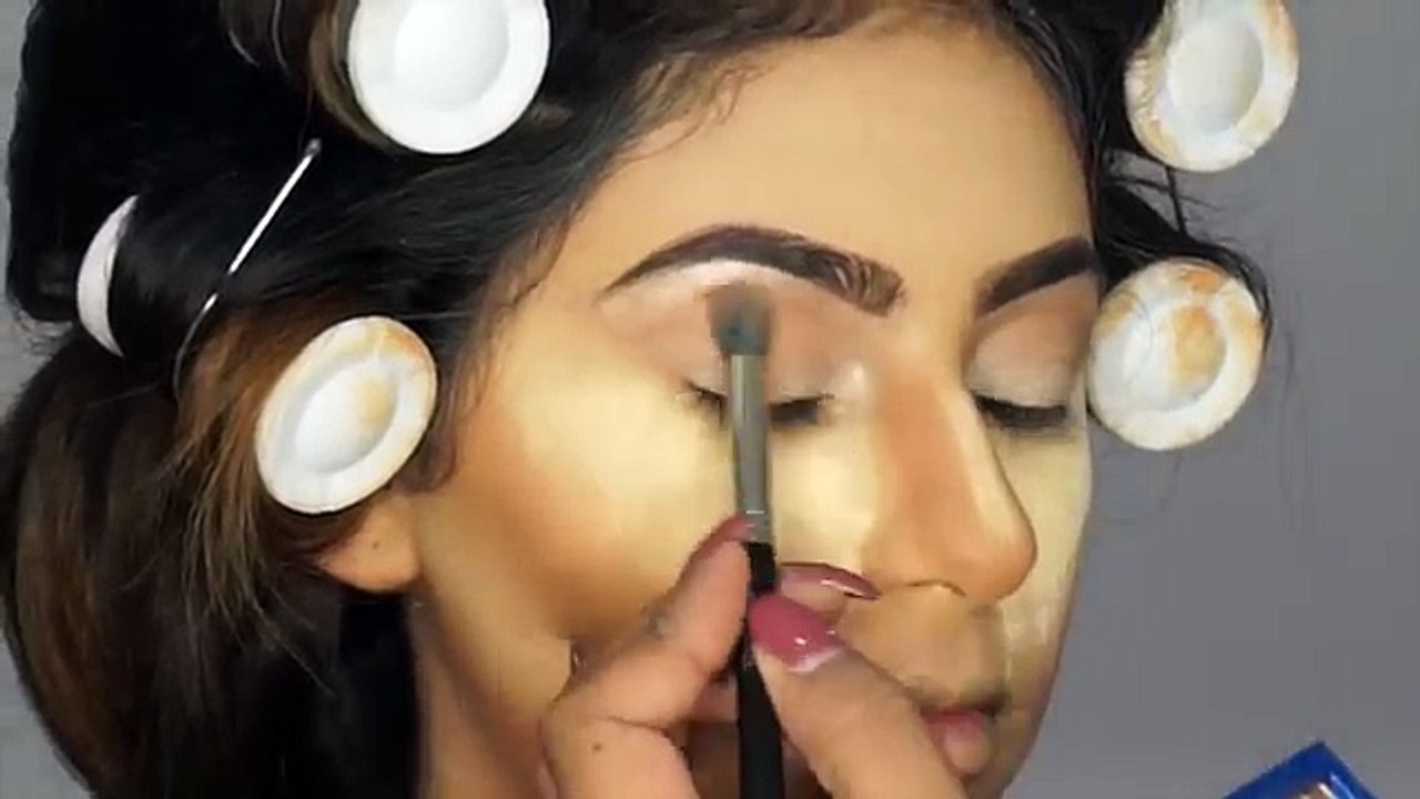 Indian/Bollywood/South Asian Bridal Makeup - Start to finish @blueroseartisrty