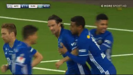 Hallenius L. Goal HD - AFC Eskilstuna 0-1 Sundsvall 18.09.2017