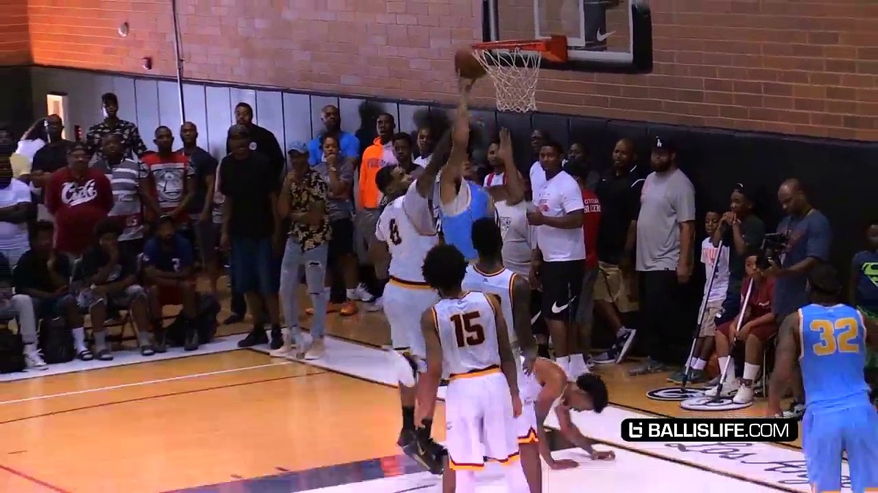 Nick Young & Julius Randle vs Baron Davis at The Drew! Ankles Get Broken & Rim Gets Punished!