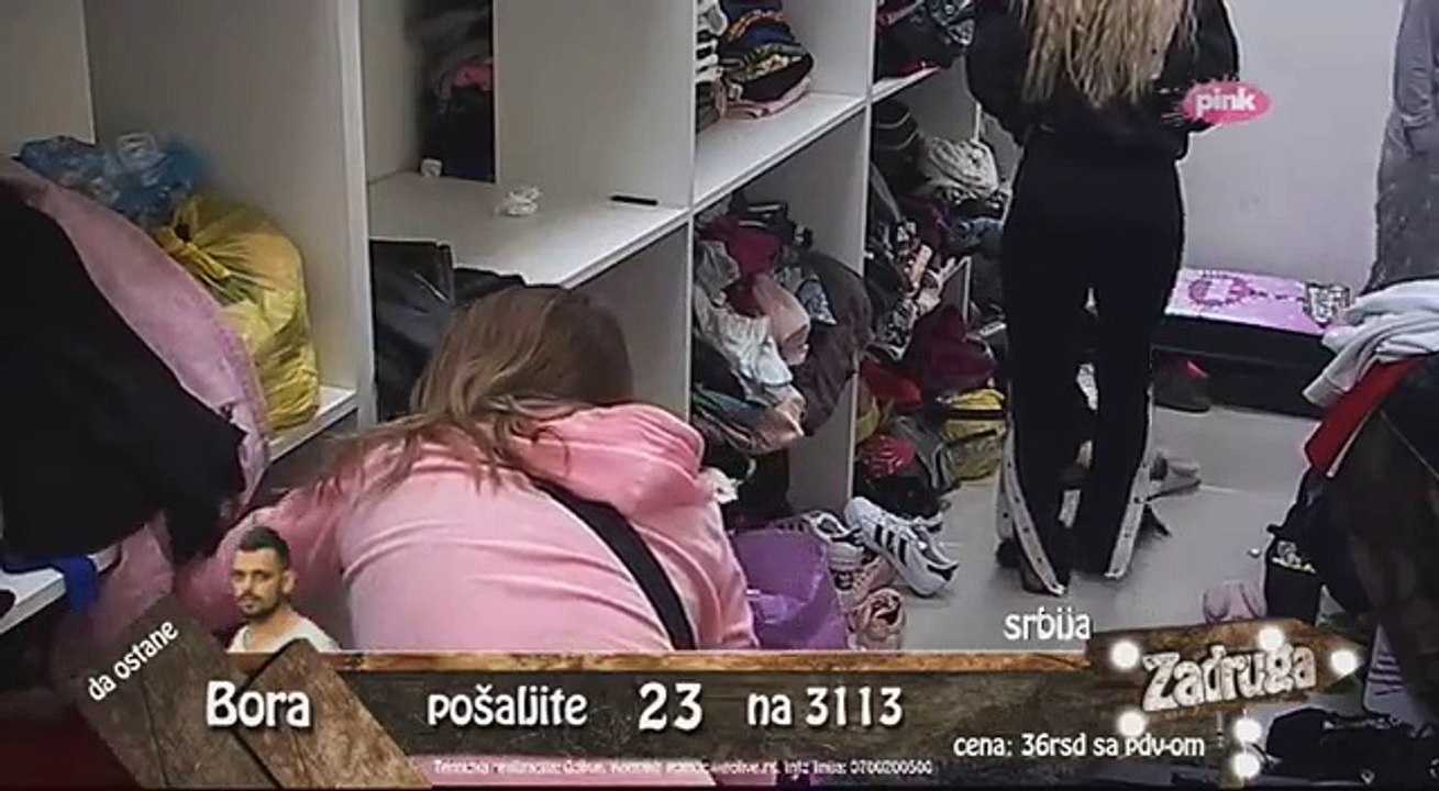 Zadruga - Maca se presvlači - 18.09.2017