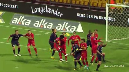 Jakob Ankersen Goal HD - Nordsjaelland	0-2	Aarhus 18.09.2017
