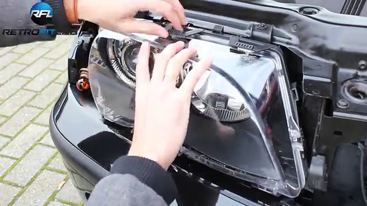 BMW 3 serie E46 Led Angel dimmable eyes mounting instructions